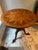 Late 20th Century Vintage Starburst Marquetry Top Side Table For Sale - Image 5 of 12