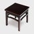 Chinese Antique Chinese Walnut Waisted Stool, 19th Century For Sale - Image 3 of 5