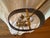 Frederick Cooper Vintage Frederick Cooper Brass Bouillotte Table Desk Lamp Tole Shade For Sale - Image 4 of 6