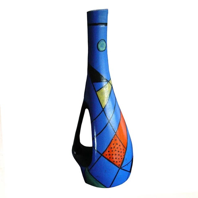 Vase from Maioliche Deruta, 1950s For Sale - Image 6 of 7
