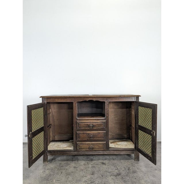 Brutalist Buffet in the spirit of Dudouyt For Sale - Image 5 of 12