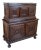 Antique Cabinet in Walnut Wood, 1600s For Sale