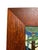 Motawi Tileworks Tile Triptych "Pine Landscape" in Dard Hunter Oak Frame For Sale - Image 10 of 13