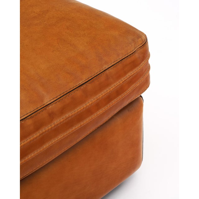 Camel Vintage Ottoman by Roche Bobois For Sale - Image 8 of 9