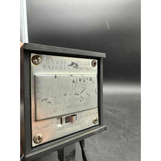 Metal Telescopic Lamp by Micheal Lax for Lightolier Lytegem, USA, 1960s For Sale - Image 7 of 11