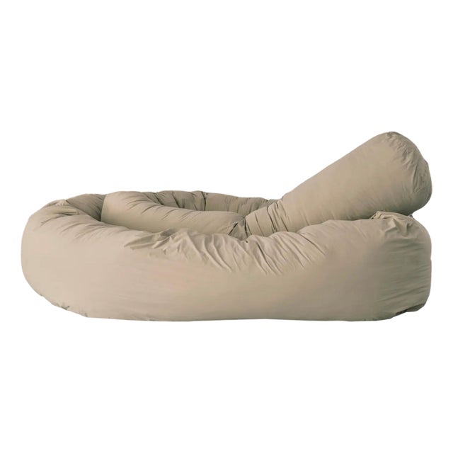 Sausage Sofa in Fabric Upholstery by Willo Perron for Ettore Sottsass For Sale