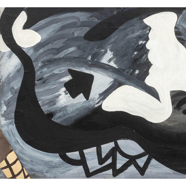 Walter Gaudnek "The Night and the River Making Love", 1960 For Sale - Image 4 of 10