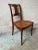 Early 20th Century Antique Hollywood Regency Style Cane Seat Side Chair For Sale - Image 11 of 11