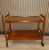Mid-Century Bar or tea cart in a sensationally beautiful design - straight shape with chic black details! This design...