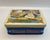 Blue Vintage Sailing Ship Tin Box For Sale - Image 8 of 8
