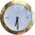 Tiffany and Co. Tiffany & Co. Swiss Brass Modernist Desk Clock – Recently Serviced by Tiffany – Receipt Included For Sale - Image 4 of 12
