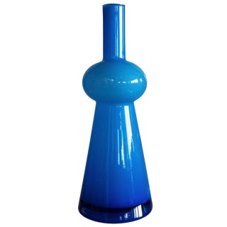 Turquoise Cased Hooped Decanter For Sale