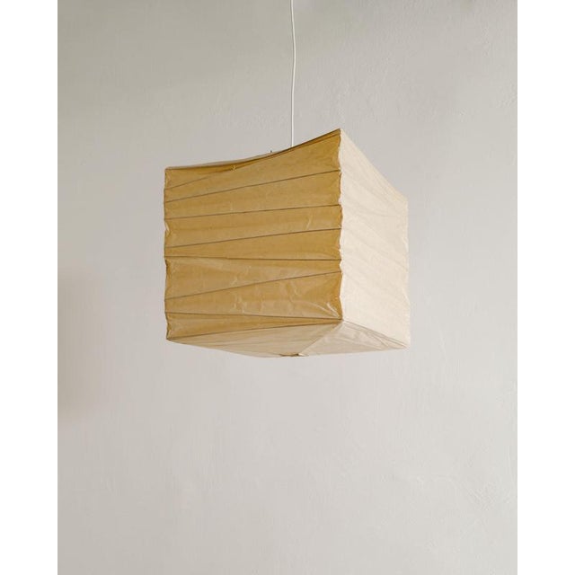 Early Mid-Century Isamu Noguchi 45x Akari Ceiling Lamp Pendant by Ozeki & Co, Japan, 1970s For Sale - Image 10 of 10