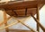 1960s Campaign Faux Bamboo & Black Lacquer Writing Desk, Attributed to E. Murio For Sale - Image 12 of 12