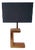 Postmodern Table Lamp in Brass and Bamboo from Liwans, Italy, 1970s For Sale