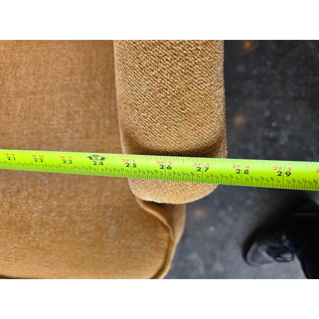 Pearsall Style Highback Reupholstered Chair Vintage MCM For Sale - Image 10 of 12
