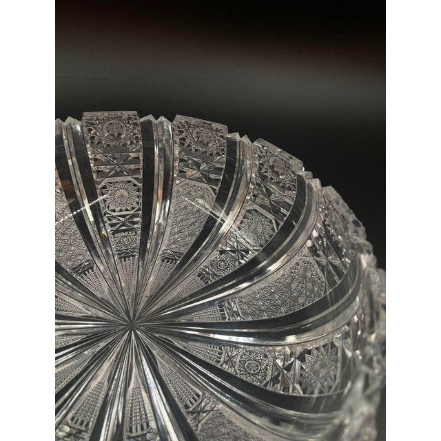 Crystal Bowl from the Times of the Polish Peoples Republic, 1962 For Sale - Image 8 of 9