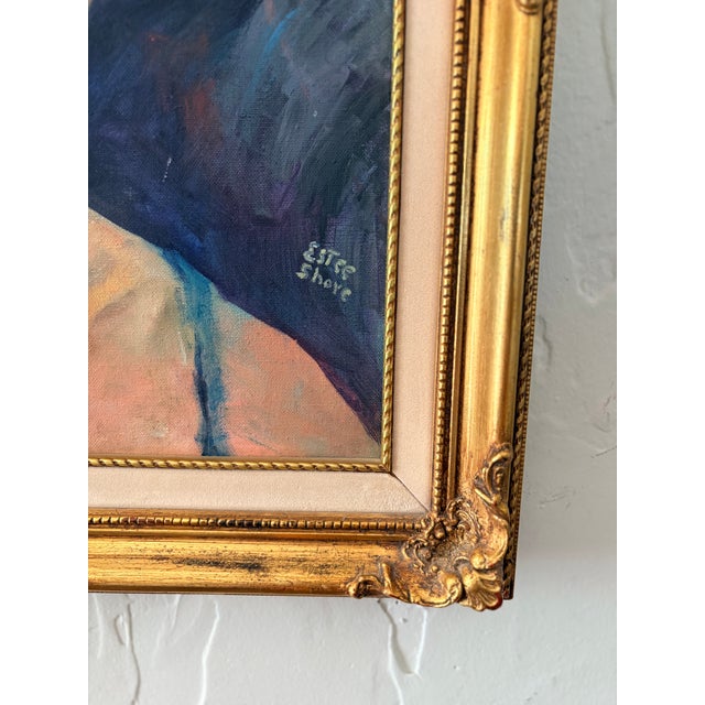 Portraiture 1961 Portrait of a Lady, by Estee Shore For Sale - Image 3 of 12