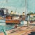 Nautical 'Papeete Waterfront, Tahiti' by Gainor W. Jackson For Sale - Image 3 of 6