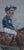 Art Sz: 14"H x 7"W Frame Sz: 20 3/4"H x 13 3/4"W Medium: watercolour and bodycolour on paper Percy became a very...