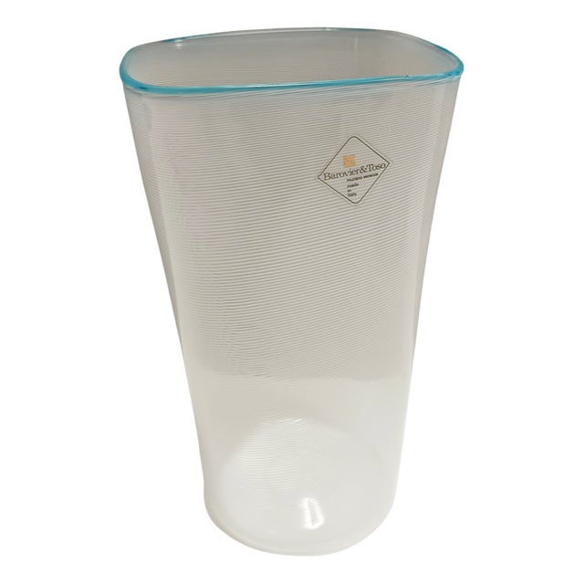 Murano Glass Vase by Ercole Barovier for Barovier & Toso, Italy, 1970s For Sale