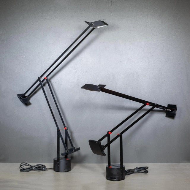 Artemide Tizio Classic Halogen Floor Lamp by Richard Sapper for Artemide-on Available For Sale - Image 4 of 10