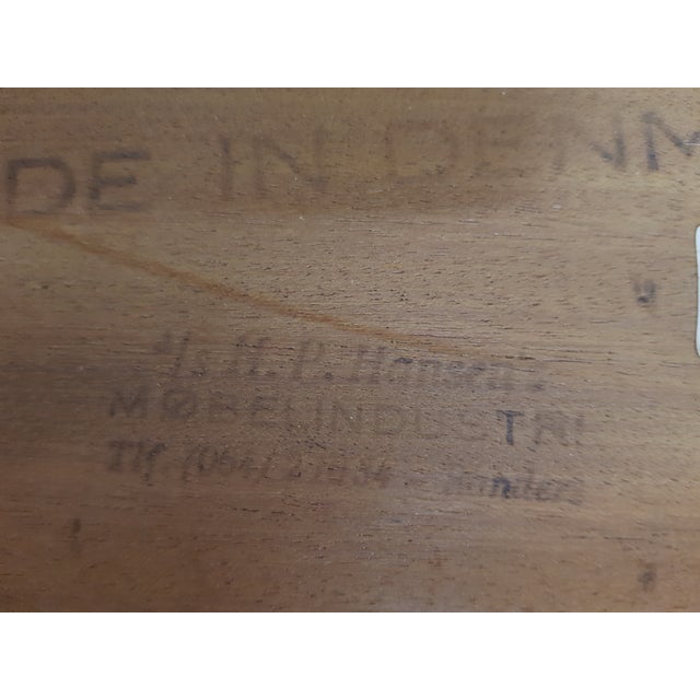 Teak Desk by Svend Aage Madsen for HP Hansen, Denmark, 1960s For Sale - Image 4 of 18