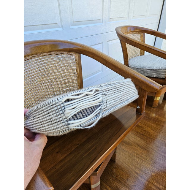 Jim Peed for Hickory Manufacturing -Six Model 5105 Swivel Chairs and Table For Sale - Image 18 of 18