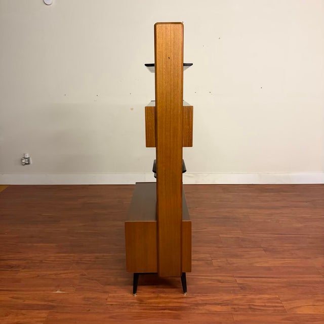 Mid 20th Century G-Plan Librenza Vintage Mid-Century Room Divider Display Cabinet For Sale - Image 5 of 16