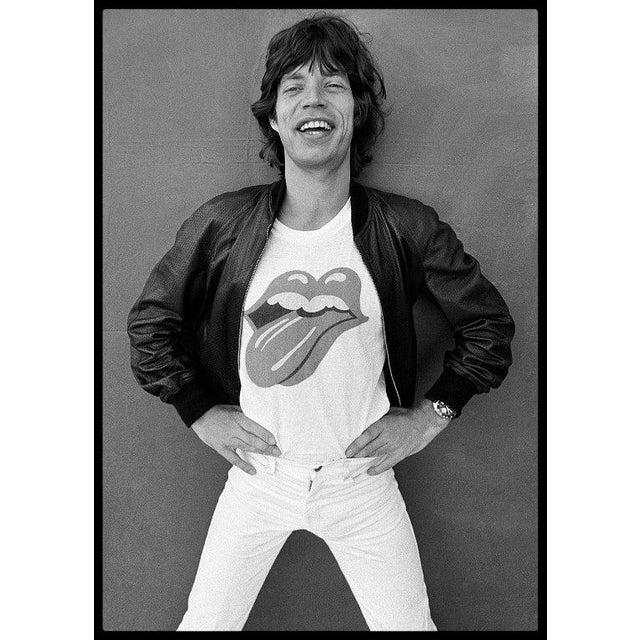 Arthur Steel: Forty Licks, Mick Jagger, Limited Edition Photograph 54 X 44.5” For Sale