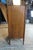 Antique Sheraton Style Book Matched Walnut Four Drawer Tallboy Dresser 49" For Sale - Image 13 of 17