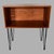 Mid-Century Modern Teak Open Media Cabinet on Hairpin Legs For Sale - Image 5 of 7