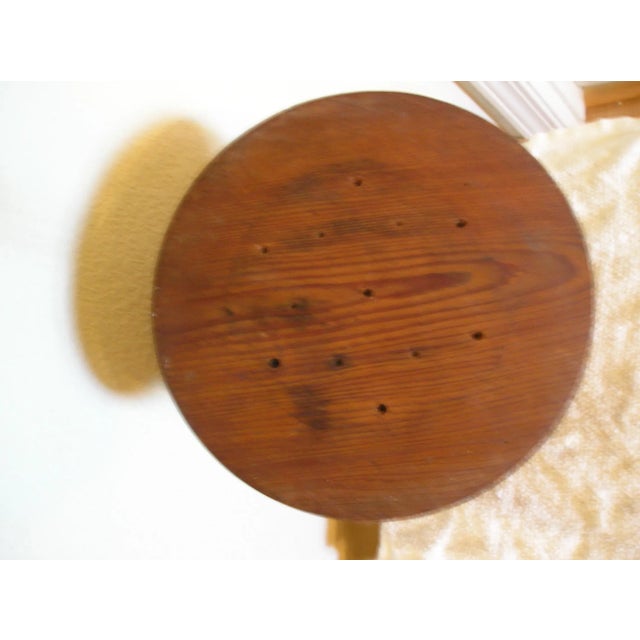 1950s Large Wood Bowl For Sale - Image 4 of 4