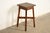Mission Stickley Brothers Antique Mission Oak Arts & Crafts Leather Top Tabouret Side Table, Circa 1910 For Sale - Image 3 of 10
