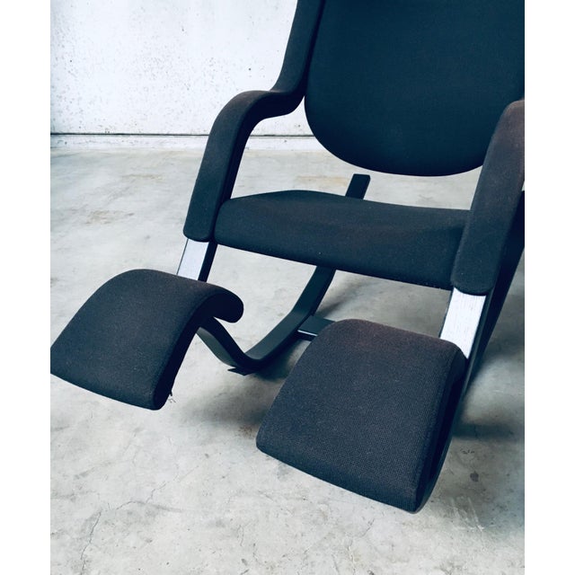 Scandinavian Design Zero Gravity Rocking Chair by Peter Opsvik for Stokke Varier, Denmark, 1990s For Sale - Image 16 of 18