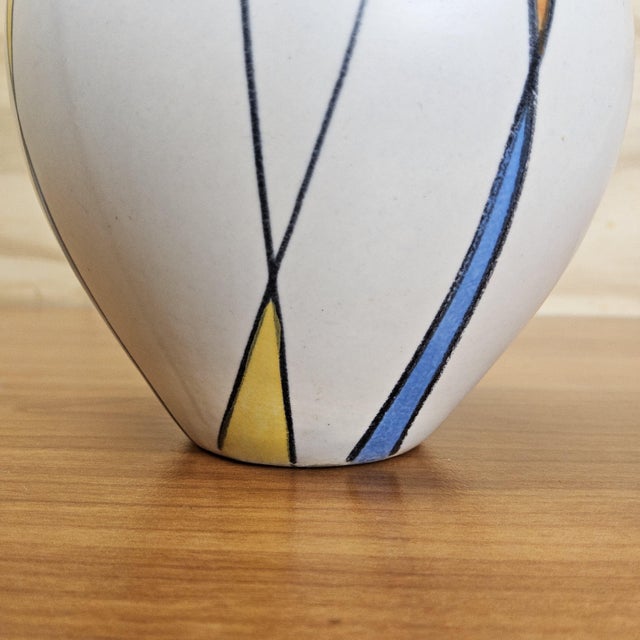 Modernist Ceramic Vase by Georg Schmider for Zeller Keramik, West Germany, 1950 For Sale - Image 13 of 15
