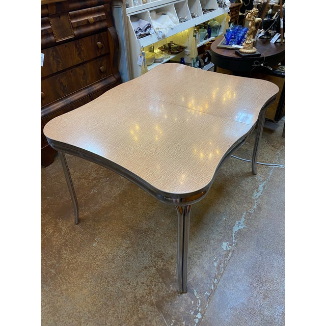 Vintage Diner Table and Chairs For Sale In Sacramento - Image 6 of 10