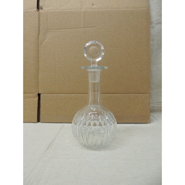 Vintage Small Round Cut Crystal German Decanter For Sale In Tampa - Image 6 of 6