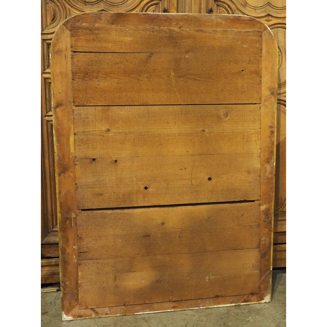 Circa 1850 French Gold Louis Philippe Mirror With Greek Key Motif For Sale - Image 4 of 18