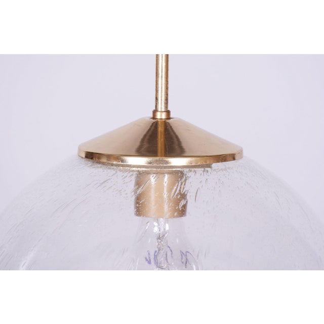 Maker: Kamenický Šenov This stylish and highly elegant chandelier, originating from the 1960s from Czechoslovak production...