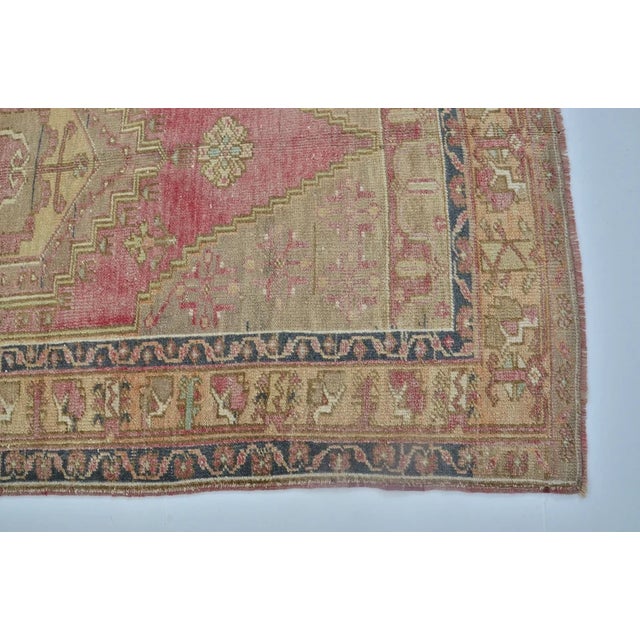 Vintage Handknotted Bohemian Carpet For Sale - Image 9 of 10