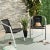 Lloyd Indoor-Outdoor Stacking Armchair in Black - a Pair For Sale - Image 9 of 10