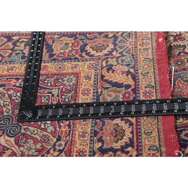 Beige Antique Turkish Sivas Rug - 13'01 X 19'01 For Sale - Image 8 of 11