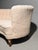 Mid 20th Century Vintage Mid-Century Danish "Banana" Curved Boucle / Sheepskin Settee For Sale - Image 5 of 11