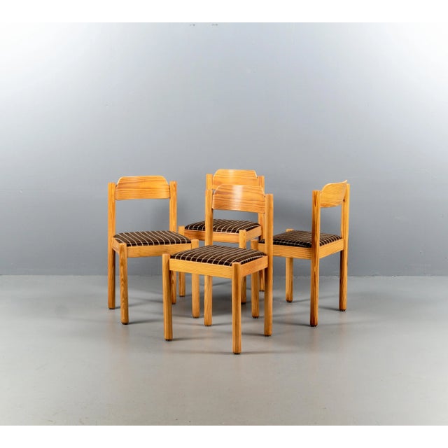 Vintage Dining Chairs 1970s, Set of 4 For Sale - Image 12 of 18