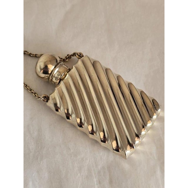 Sterling Silver Gilt Scent Bottle by Sampson Mordan, London ,1889 For Sale - Image 11 of 11