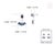 4.16ct Natural Deep Blue Sapphire and Diamond Jacket Earrings in 14k White Gold- A Pair For Sale - Image 15 of 18