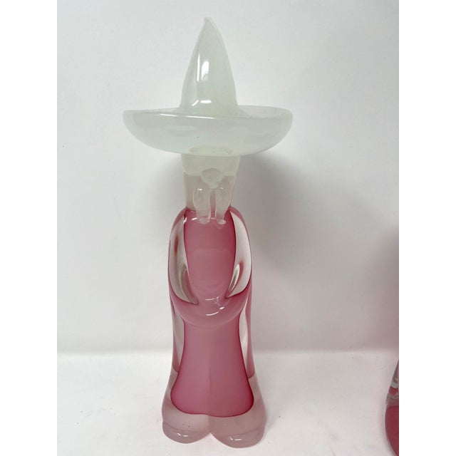 Glass Vintage Murano Glass Mexican Figurines For Sale - Image 7 of 7