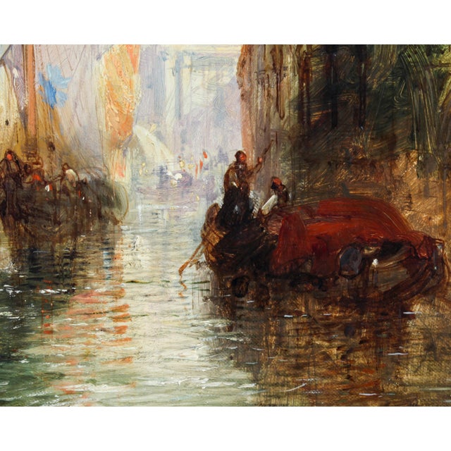 Jane Vivian, View of San Simeone Piccolo, 19th-Century, Oil on Canvas For Sale - Image 5 of 12