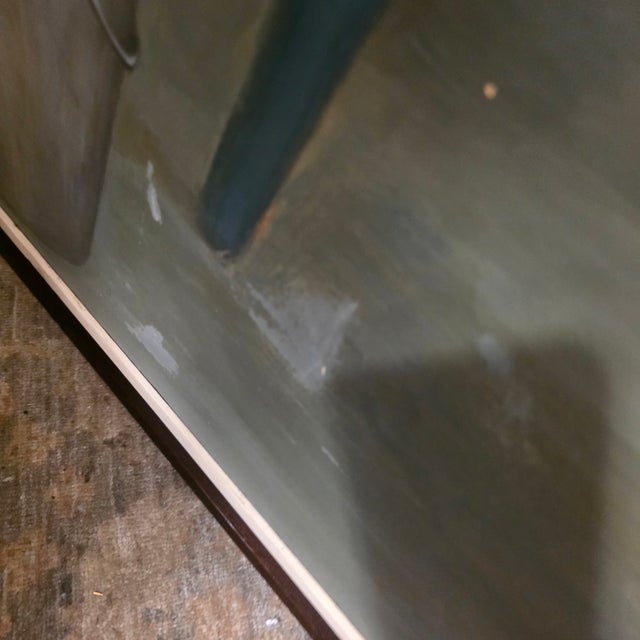 Mid 20th Century Mid-Century Italian Oil on Canvas Painting Signed Allen For Sale - Image 5 of 10